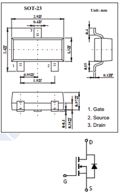 AO3400 image