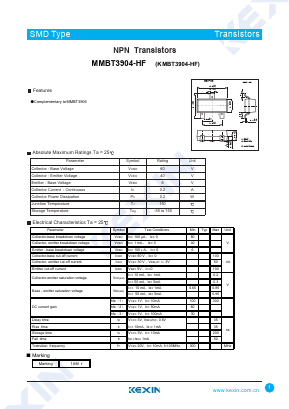 MMBT3904-HF image