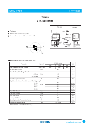 BT139B image