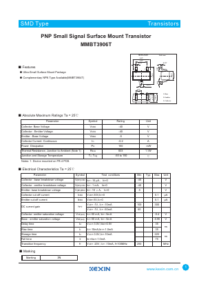 MMBT3906T image