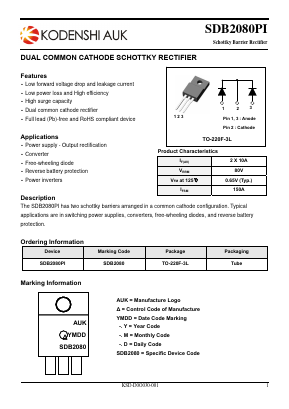 SDB2080PI image