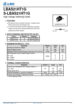 LBAS21HT3G image