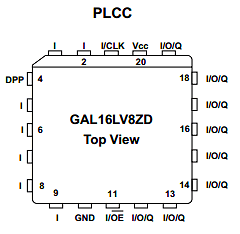 GAL16LV8ZD image