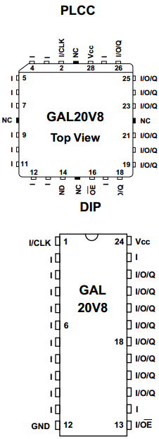 GAL20V8 image