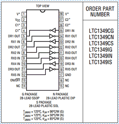 LTC1349CN image