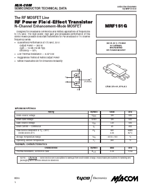 MRF151G image