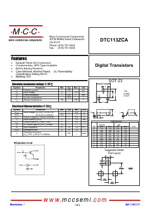 DTC113ZCA image