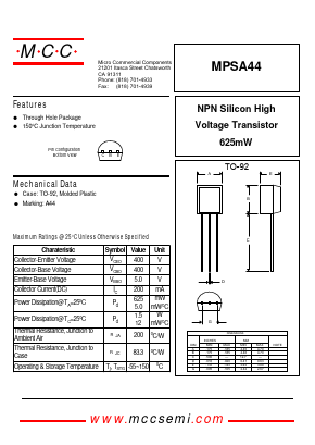 MPSA44 image