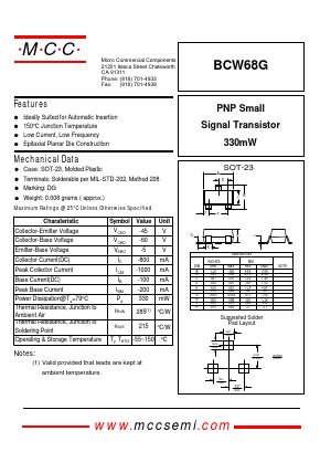 BCW68G image