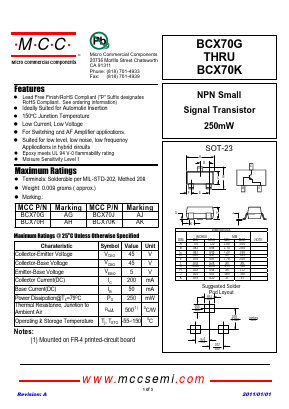 BCX70G image