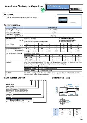 SSH10V330MTA5X5 image