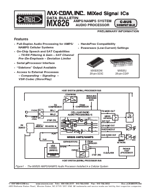 MX826DW image