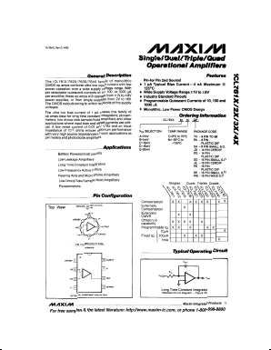 ICL7632EC/D image