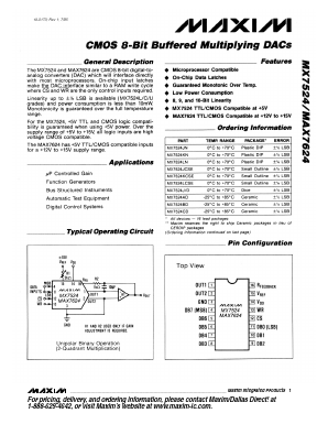 MAX7524TQ image