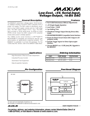 MAX5541CSA image