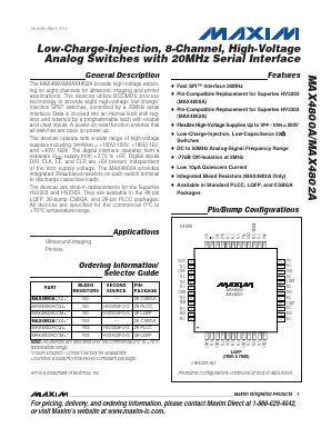 MAX4800ACCM+ image