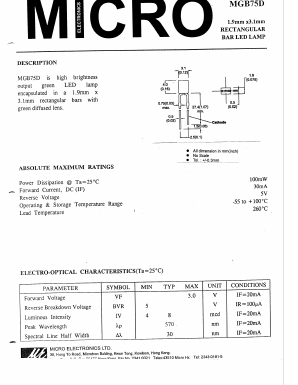 MGB75D image