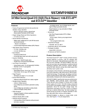 SST26VF016BEUI image