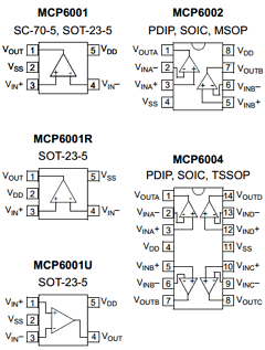 MCP6001 image