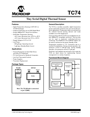 TC74A0-3.3VCTTRG image