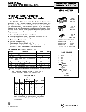 MC14076BCL image