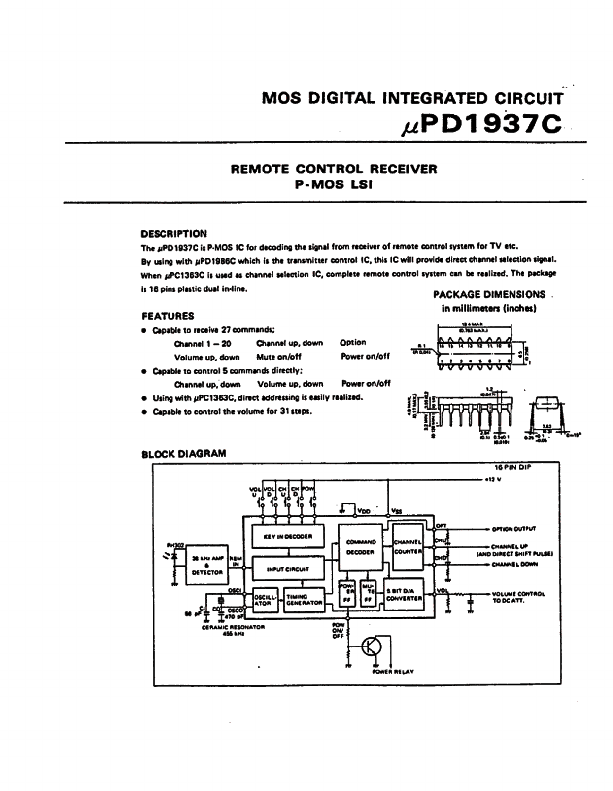 UPD1937C image