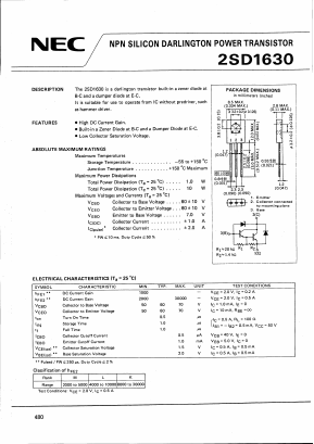 2SD1630 image