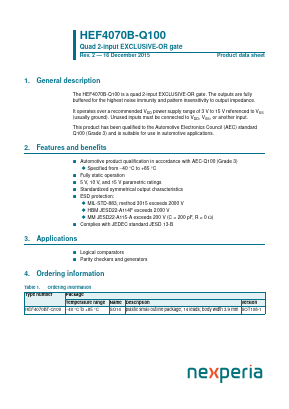 HEF4070B-Q100 image