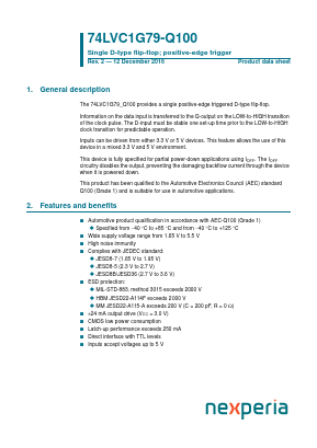 74LVC1G79-Q100 image