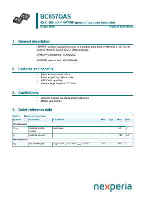 BC857QAS image