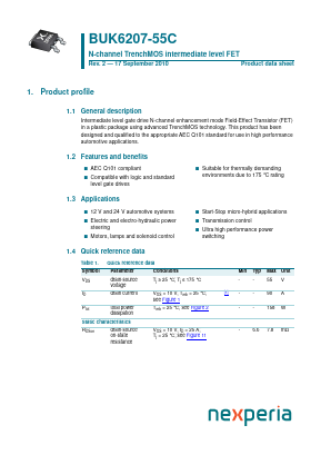 BUK6207-55C image