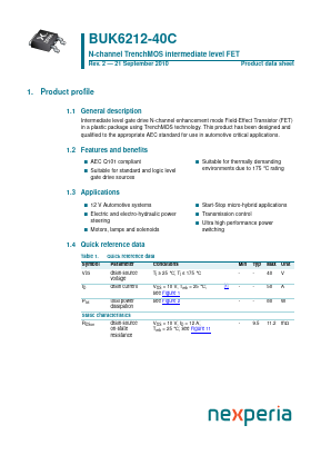 BUK6212-40C image