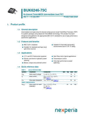 BUK6246-75C image