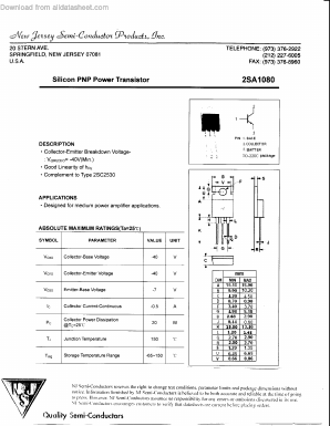 2SA1080 image