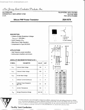 2SA1079 image