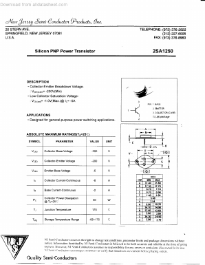 2SA1250 image