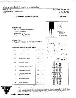 2SA1860 image