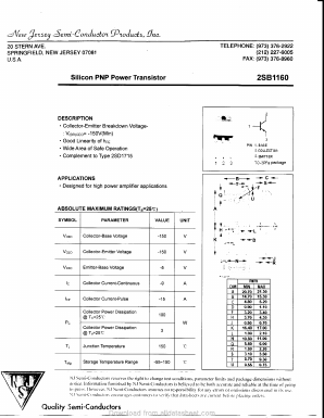 2SB1160 image