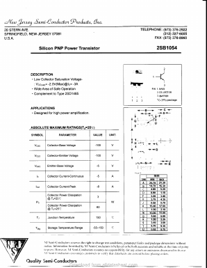 2SB1054 image