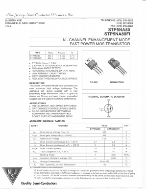 STP5NA80 image