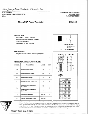 2SB744 image