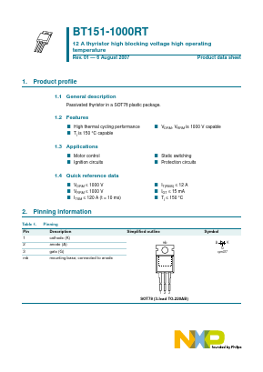 BT151-1000RT image