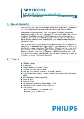 74LVT16652A image