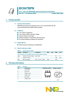 BC847BPN image