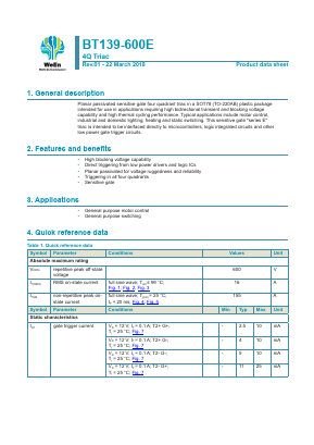 BT139B-600E image