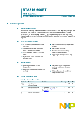 BTA316-600ET image