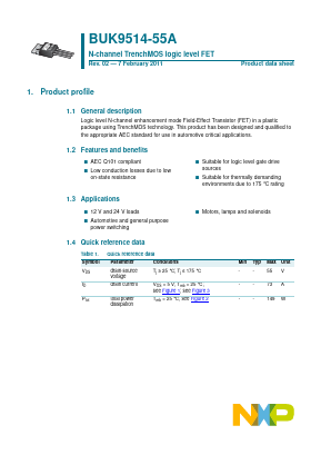 BUK9514-55A image