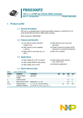 PBSS306PZ image