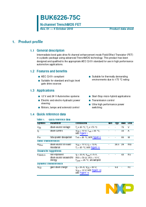 BUK6226-75C image