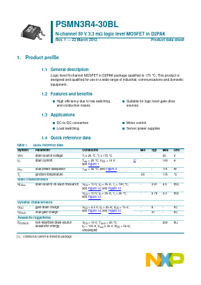 PSMN3R4-30BL image